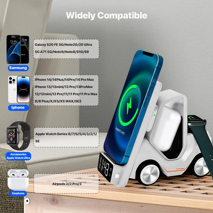 5-in-1 Car Wireless Charger Stand